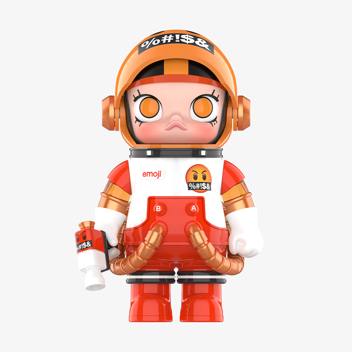 SPACE MOLLY 100% SERIES EMOJI™ / POPMART – EYE SHUT ISLAND