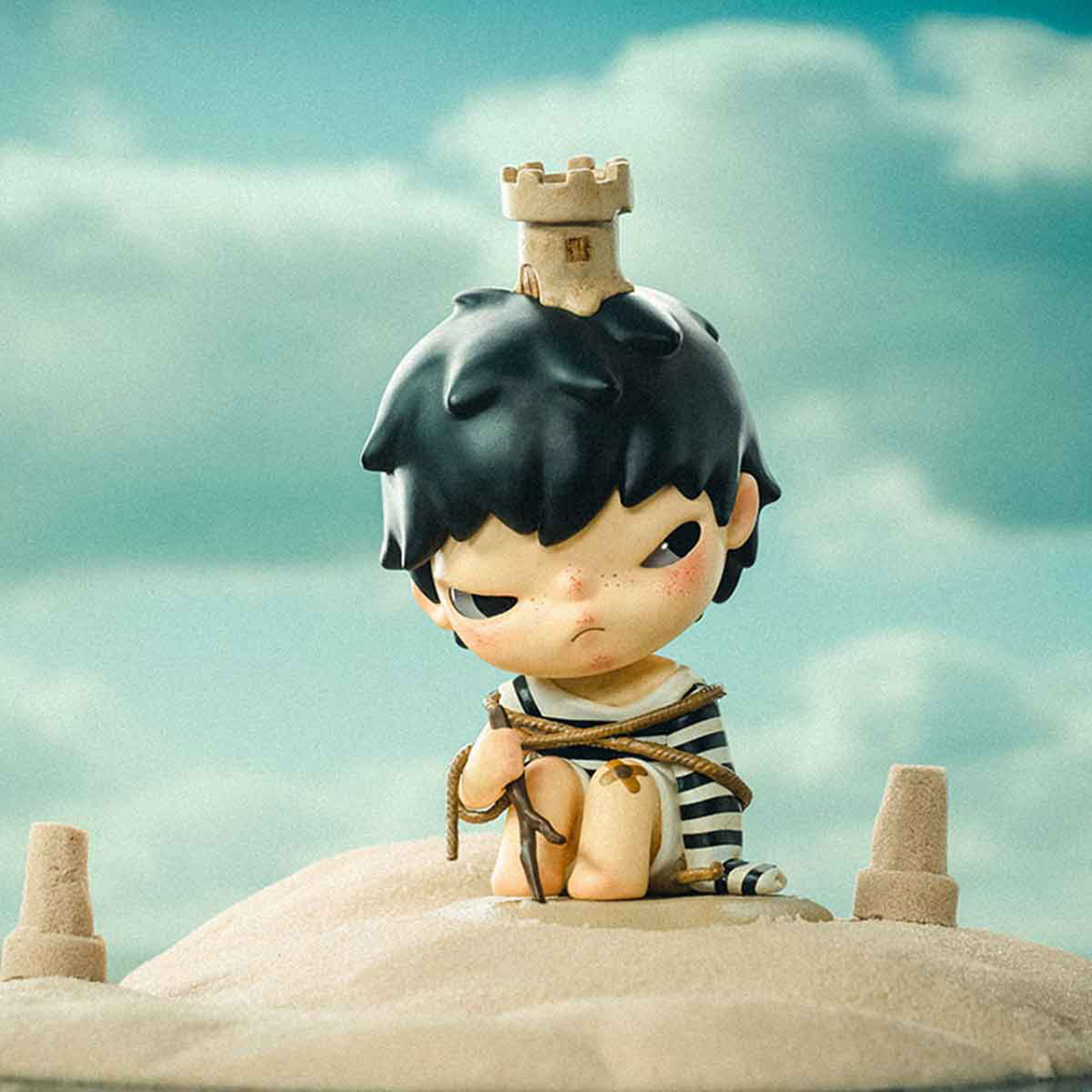 HIRONO - MIME SERIES / POPMART – EYE SHUT ISLAND