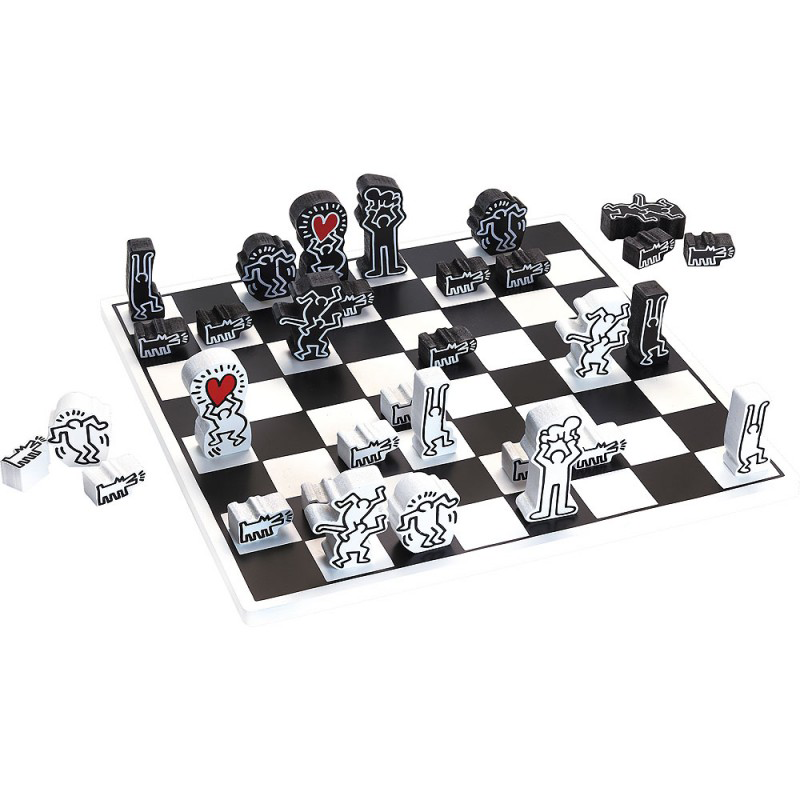 Keith Haring Colorful Chess Set – MoMA Design Store