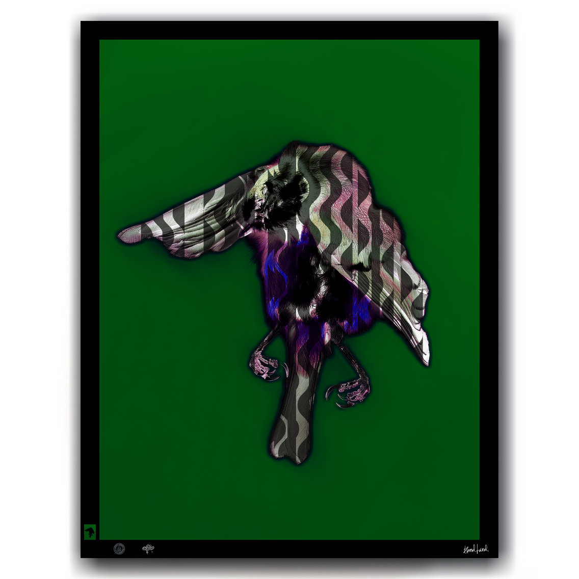 BLUNDLUND Blåmes II – Limited Edition Fine Art Print