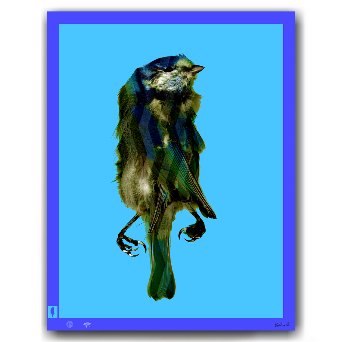 BLUNDLUND FINE ART PRINT - BLÅMES I / LIMITED EDITION