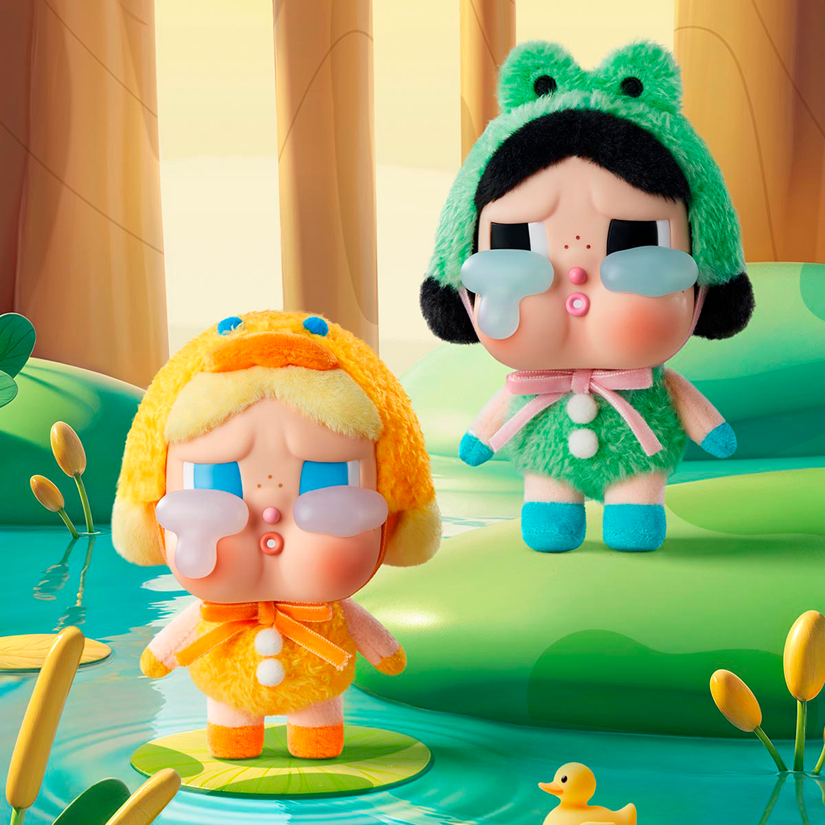 CRYBABY CRYING AGAIN SERIES-VINYL FACE PLUSH - POPMART