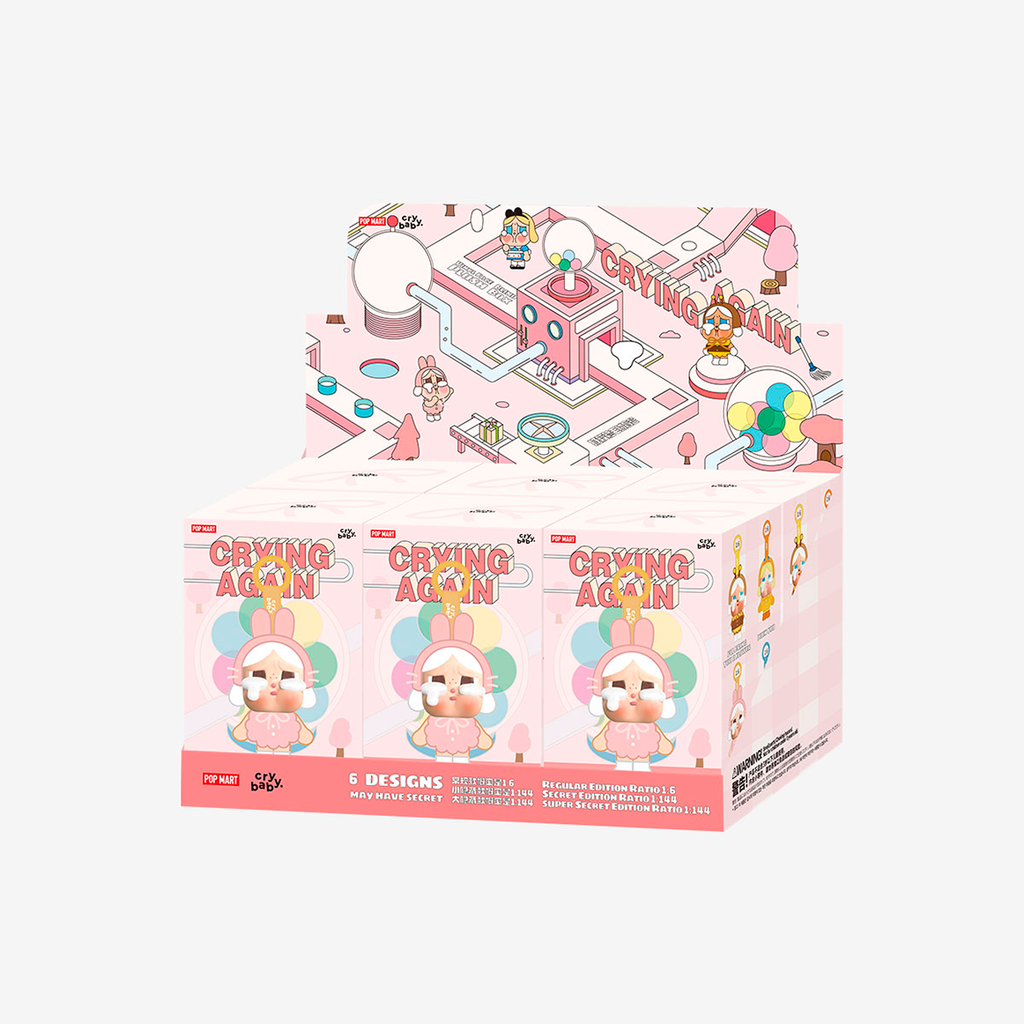 CRYBABY CRYING AGAIN SERIES-VINYL FACE PLUSH - POPMART