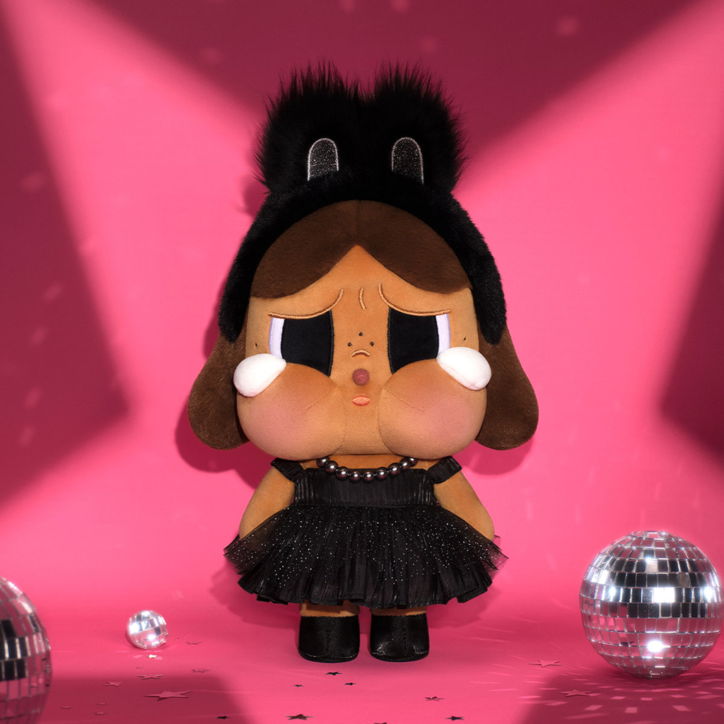 CRYBABY / SHINY SHINY PLUSH DOLL / BLACK - POPMART
