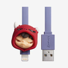 Load image into Gallery viewer, HIRONO - MIME SERIES-CABLE BLIND BOX IPHONE CHARGER / POPMART
