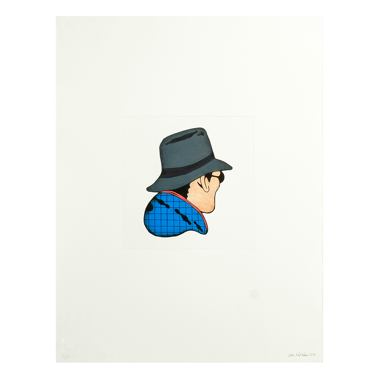 JAN HÅFSTRÖM FINE ART PRINT - THE STRANGER / LIMITED EDITION