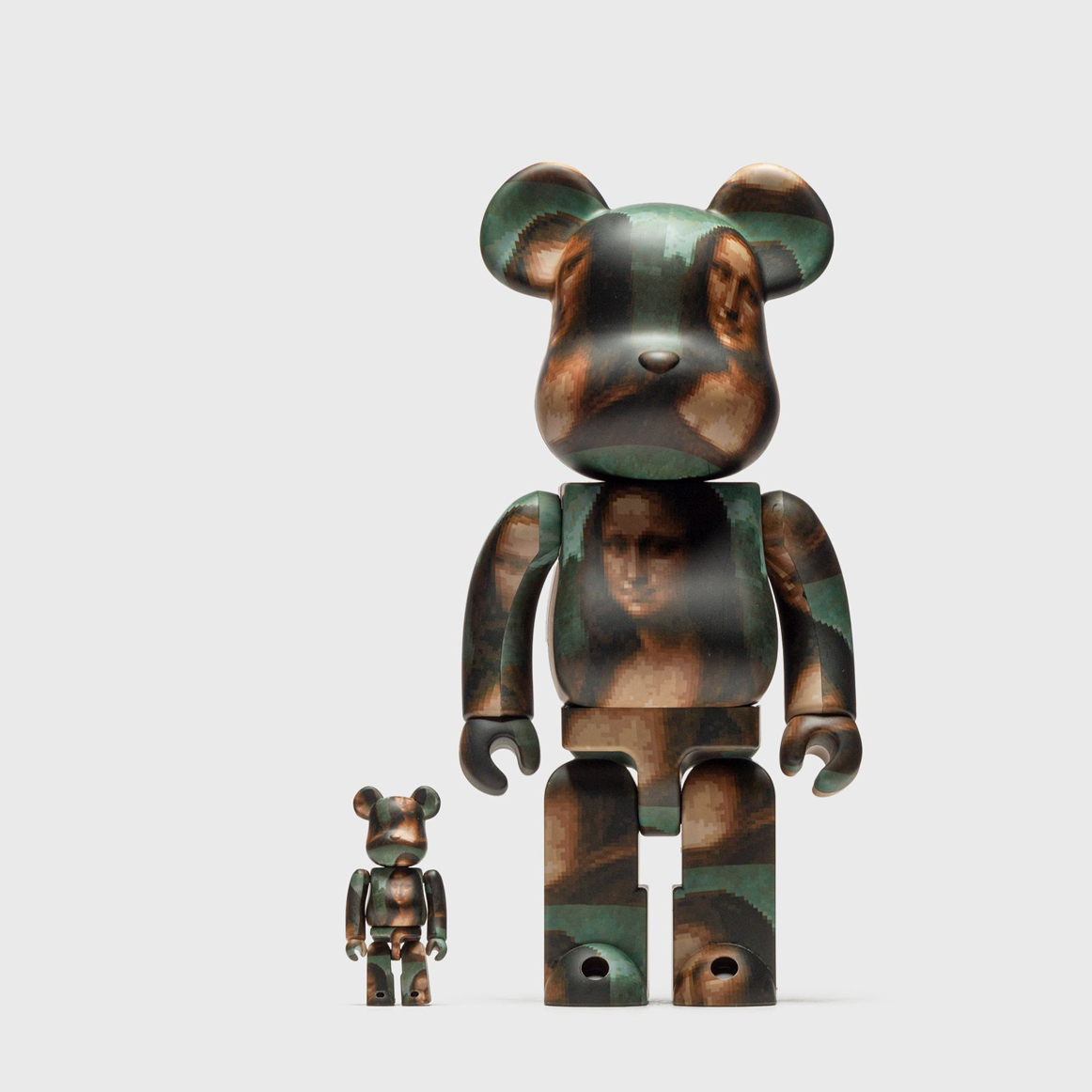 LEONARDO DA VINCI - MONA LISA OVERDRIVE  / BEARBRICK SET 400% & 100%