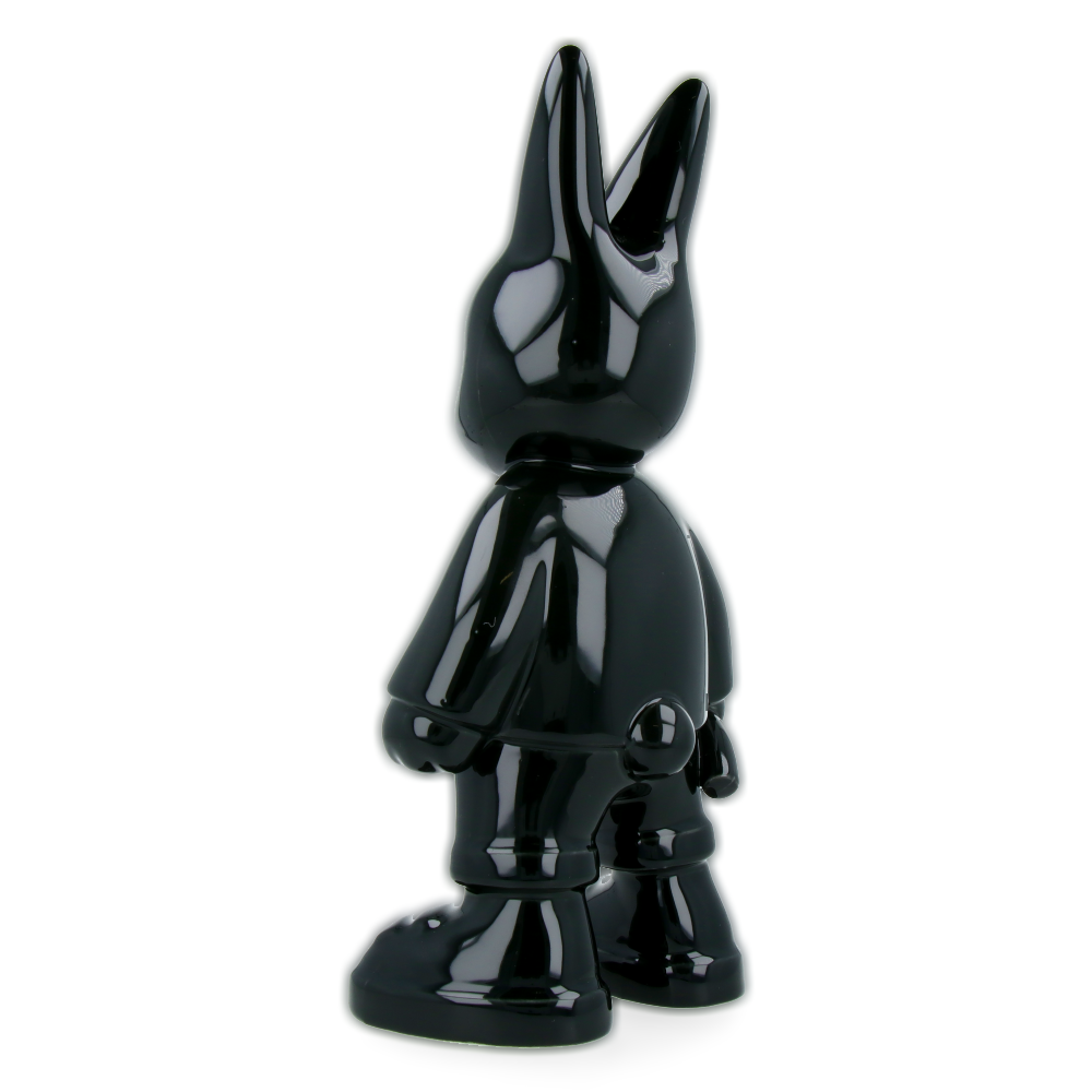 Liisa Tuulikki BUNBUN “IN BLOOM” | Limited Edition Black Porcelain Collectible