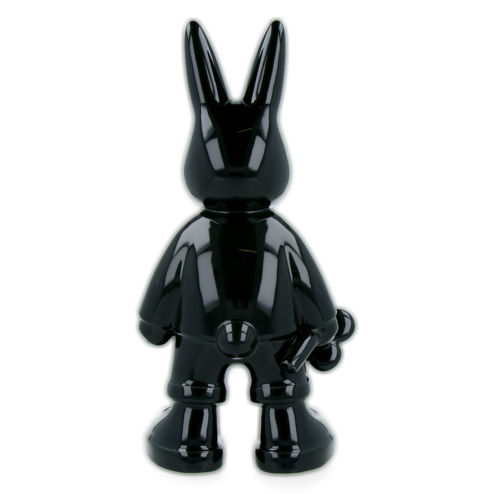 Liisa Tuulikki BUNBUN “IN BLOOM” | Limited Edition Black Porcelain Collectible