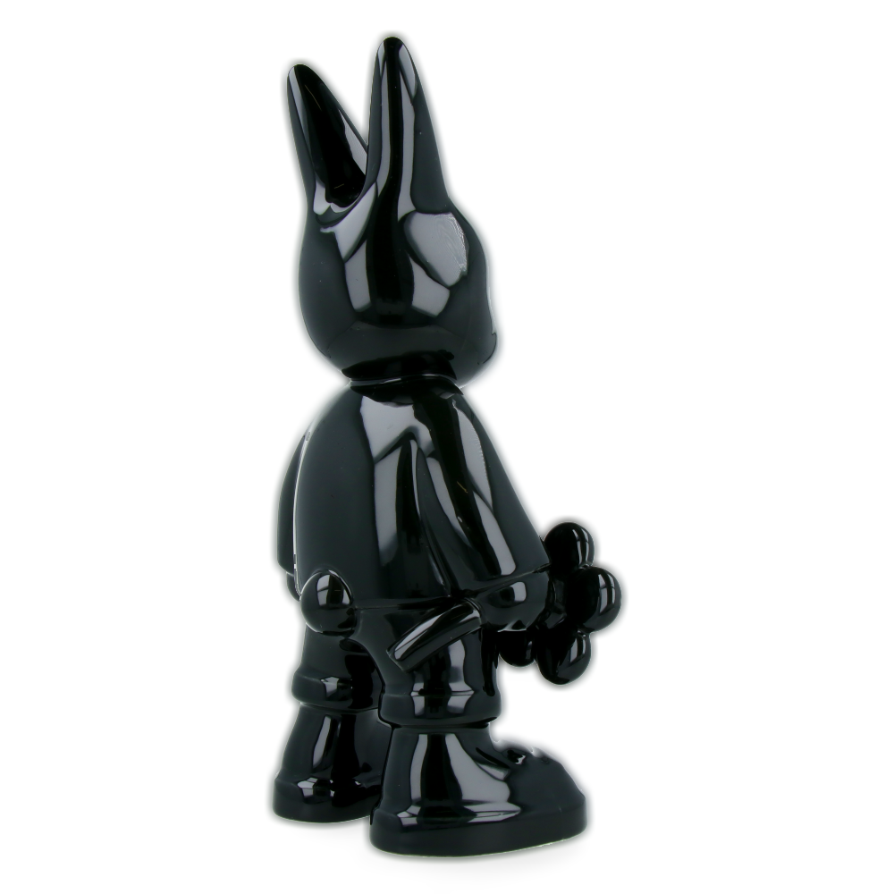 Liisa Tuulikki BUNBUN “IN BLOOM” | Limited Edition Black Porcelain Collectible
