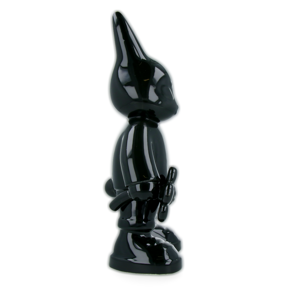 Liisa Tuulikki BUNBUN “IN BLOOM” | Limited Edition Black Porcelain Collectible