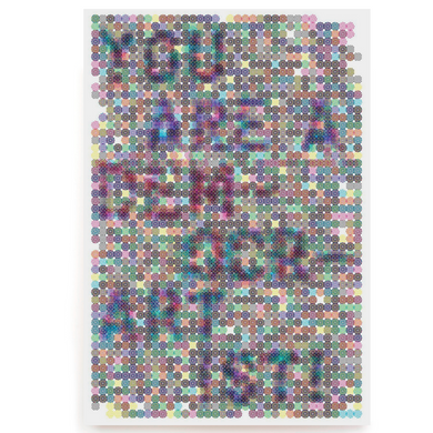 MM/PARIS - YOU ARE A DEMOCRATIST / ART PRINT