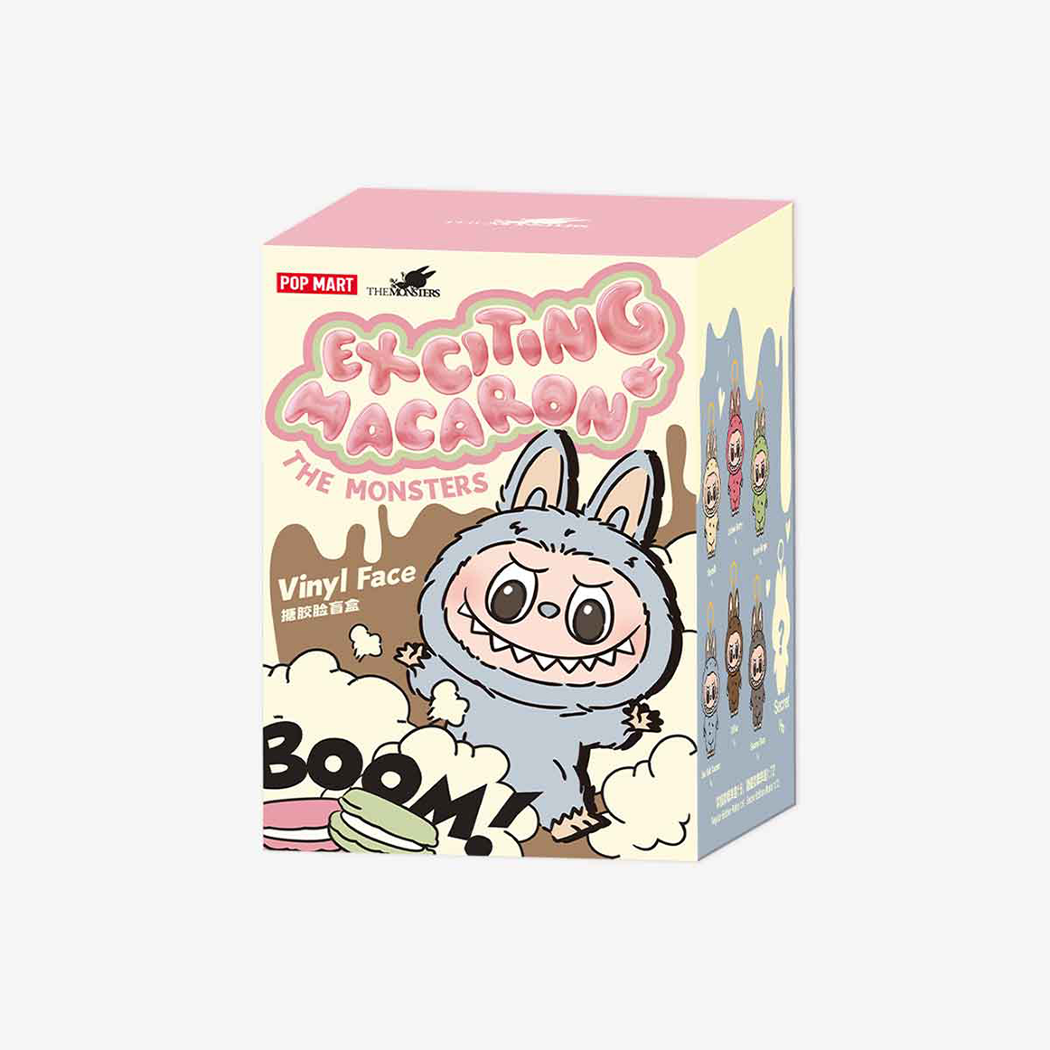 THE MONSTERS X EXCITING MACARON VINYL PLUSH PENDANT SERIES / POPMART