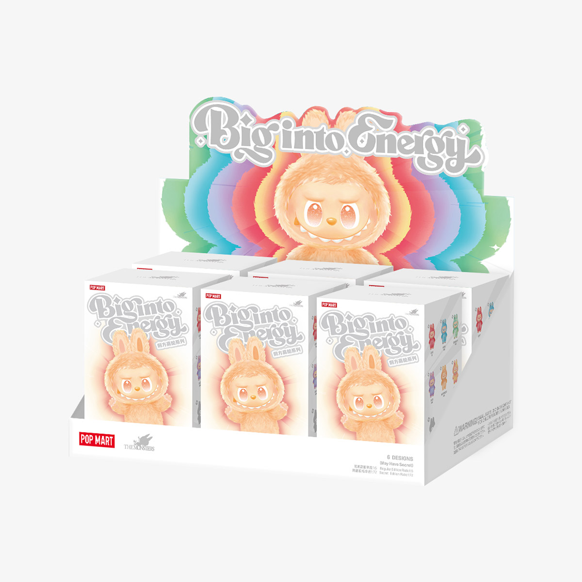 THE MONSTERS X BIG INTO ENERGY SERIES-VINYL PLUSH PENDANT SERIES / POPMART