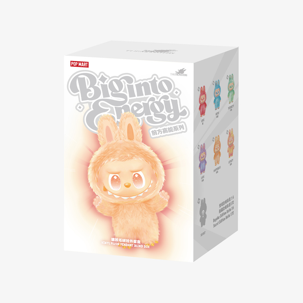 THE MONSTERS X BIG INTO ENERGY SERIES-VINYL PLUSH PENDANT SERIES / POPMART