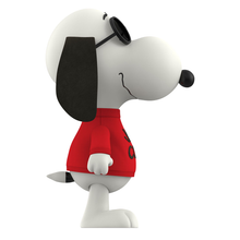 SNOOPY  JOE COOL - SUPERSIZE VINYL / SUPER7