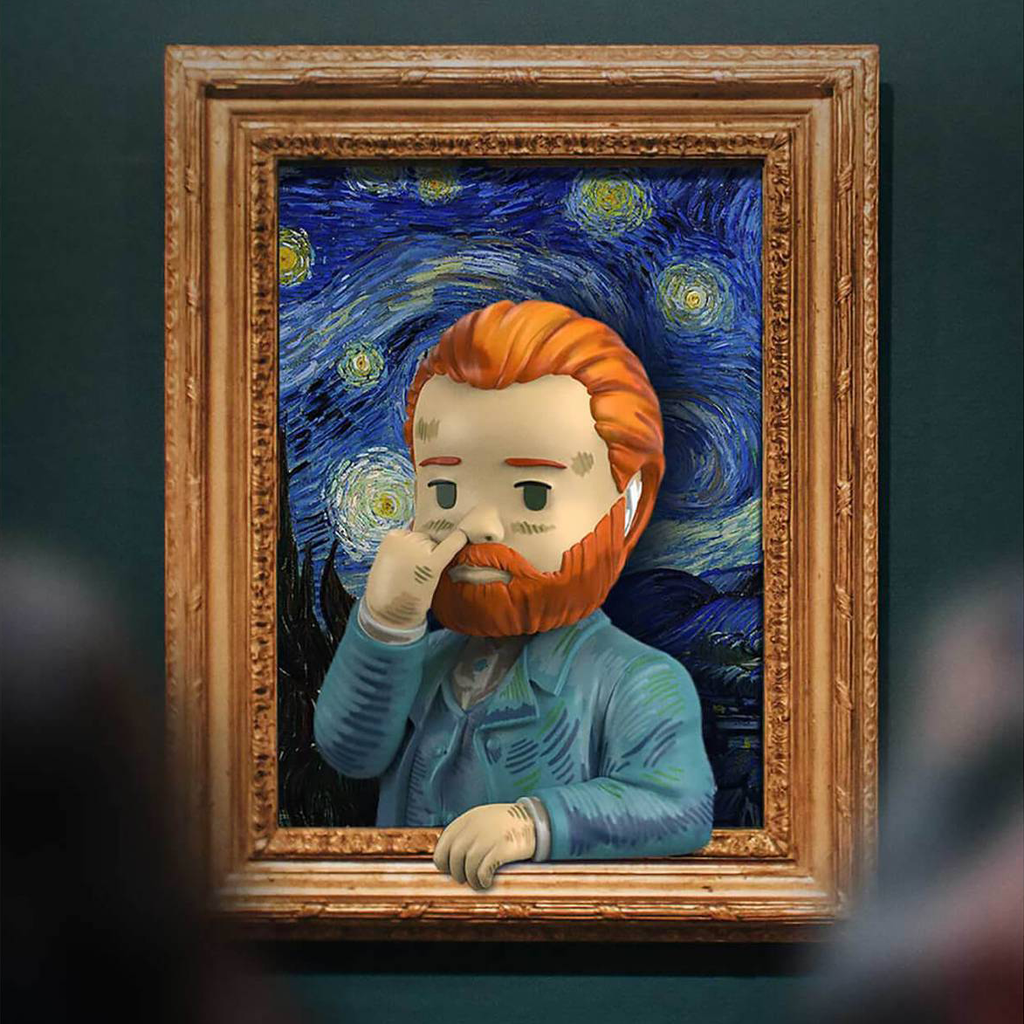 THE ART OF PICKING - VINCENT VAN GOGH BY PO YUN WANG FIGURE / MIGHTY JAXX