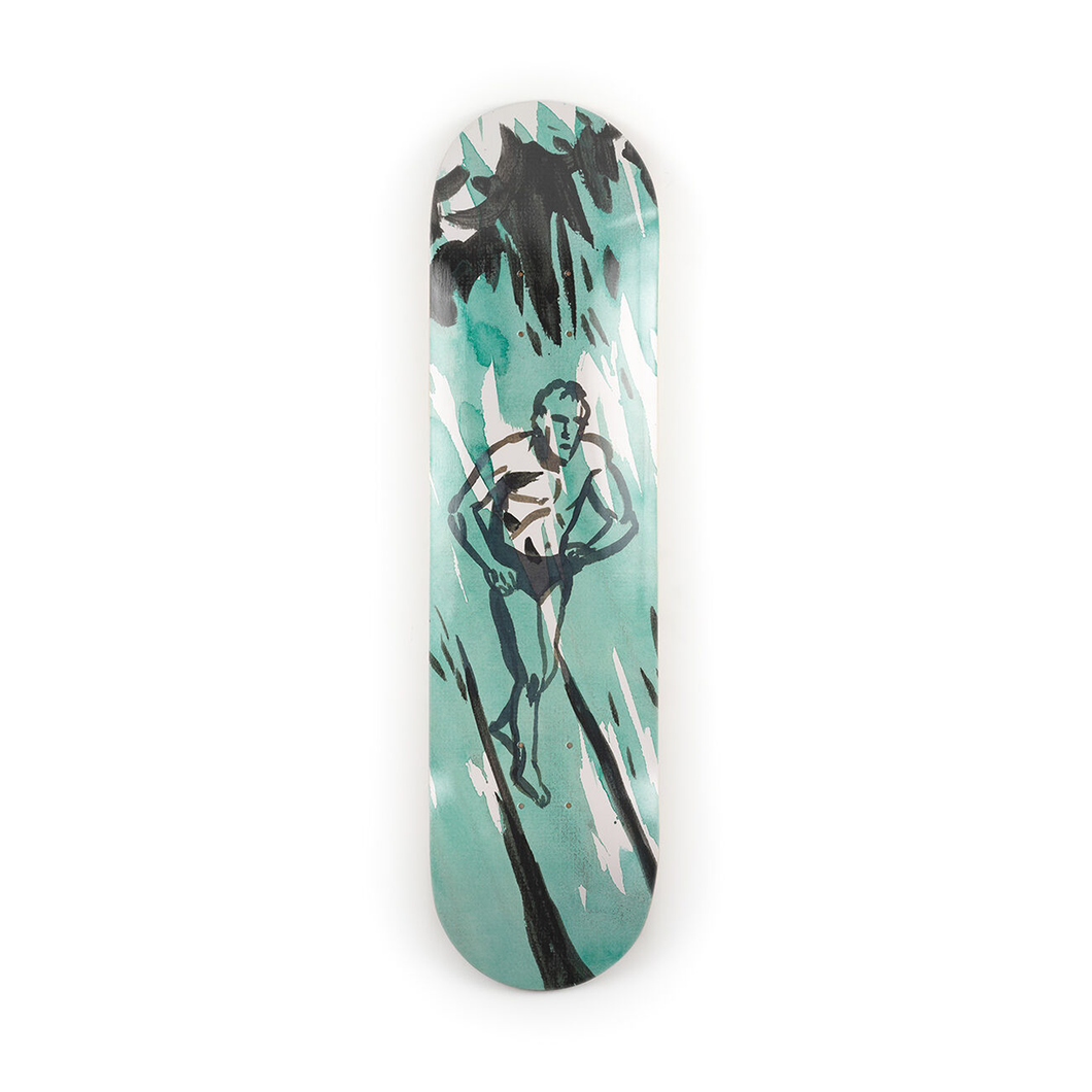 RAYMOND PETTIBON X SKATERROOM - No Title (You have a clear…) / SIGNED LIMITED DECK