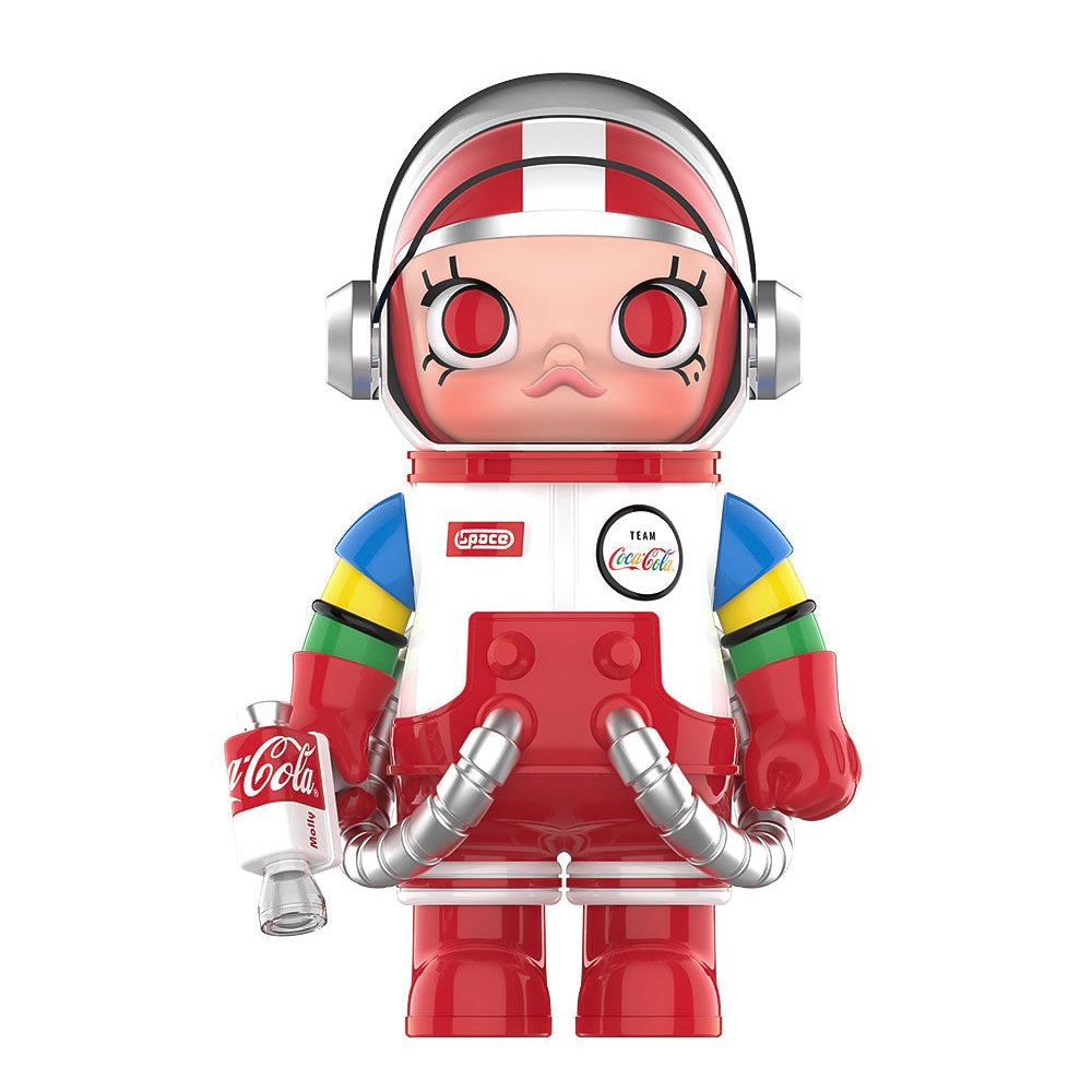 MEGA SPACE MOLLY 400% TEAM COCA COLA / POPMART