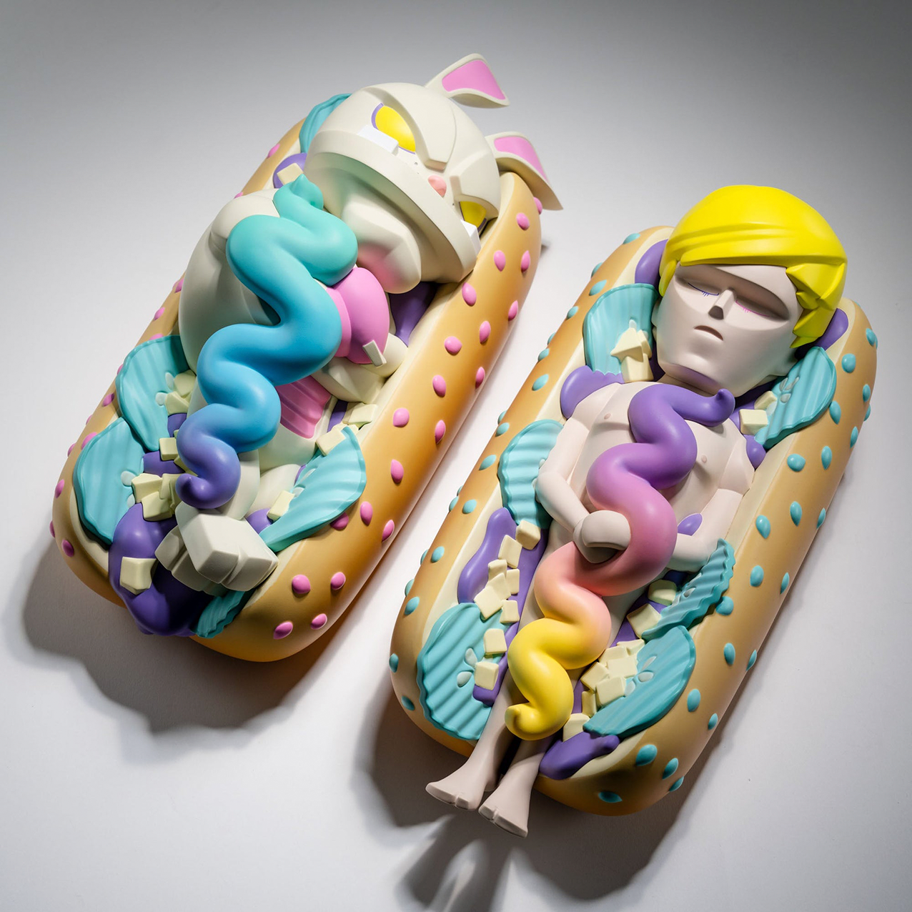 デュエット オフホワイト F8号 油彩額縁 アクリル板仕様 Arte Mondo デュエット オフホワイト SM(サム・ホール) 227×158mm 油彩額縁