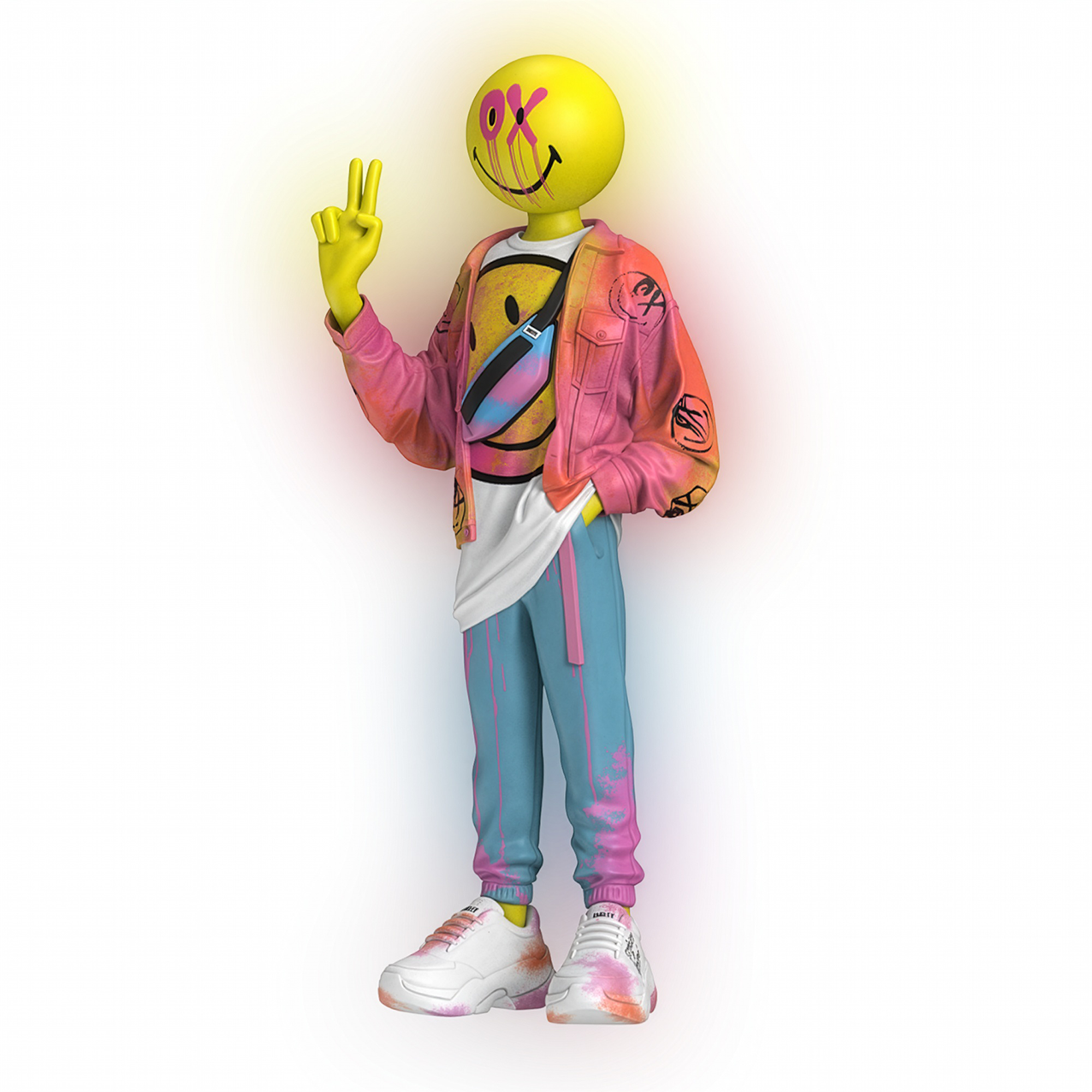 MR. A x Smily x Mighty Jaxx – 50th Anniversary Vinyl Collectible