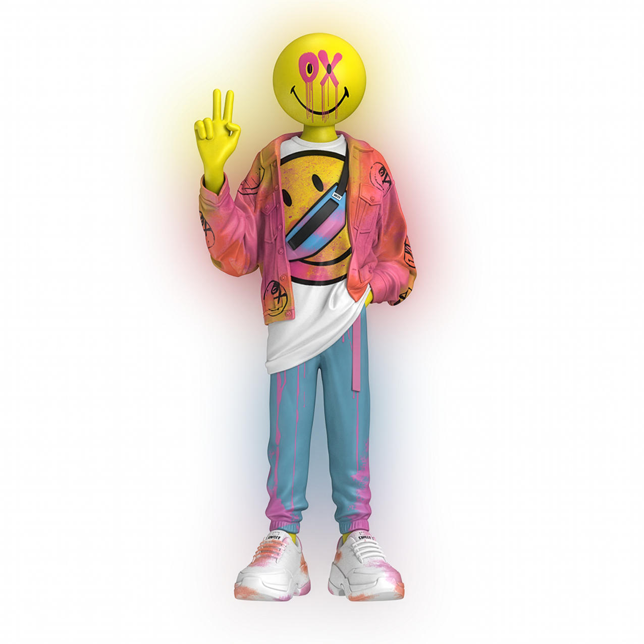MR. A x Smily x Mighty Jaxx – 50th Anniversary Vinyl Collectible