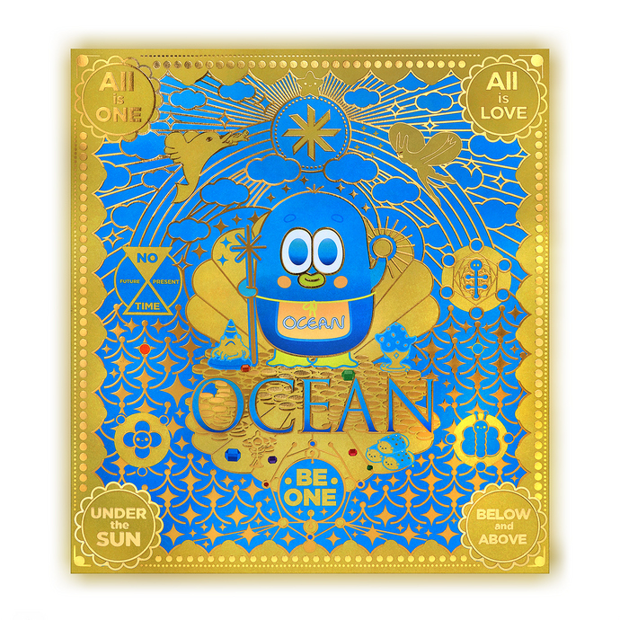 FRIENDSWITHYOU - REFLECTION PORTAL - BLUE / FINE ART PRINT