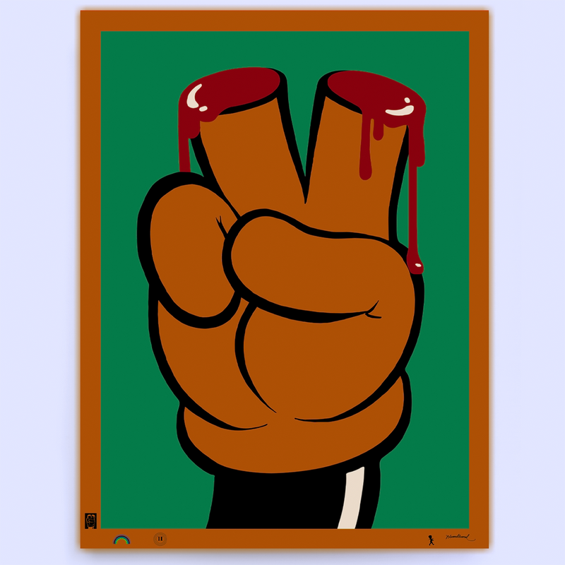 BLUNDLUND - NOT YET IIX  /  FINE ART PRINT - EDITION 133