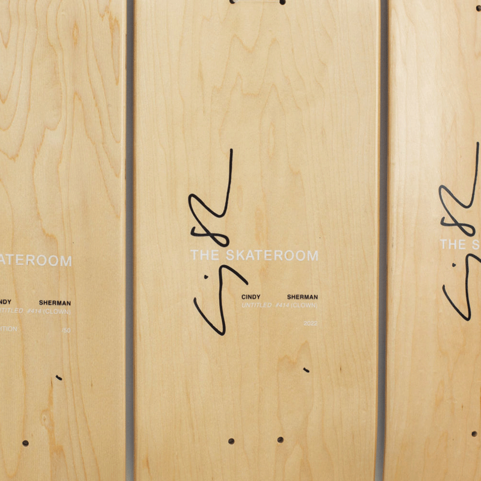 CINDY SHERMAN X SKATERROOM - UNTITLED HS / SIGNED LIMITED DECK