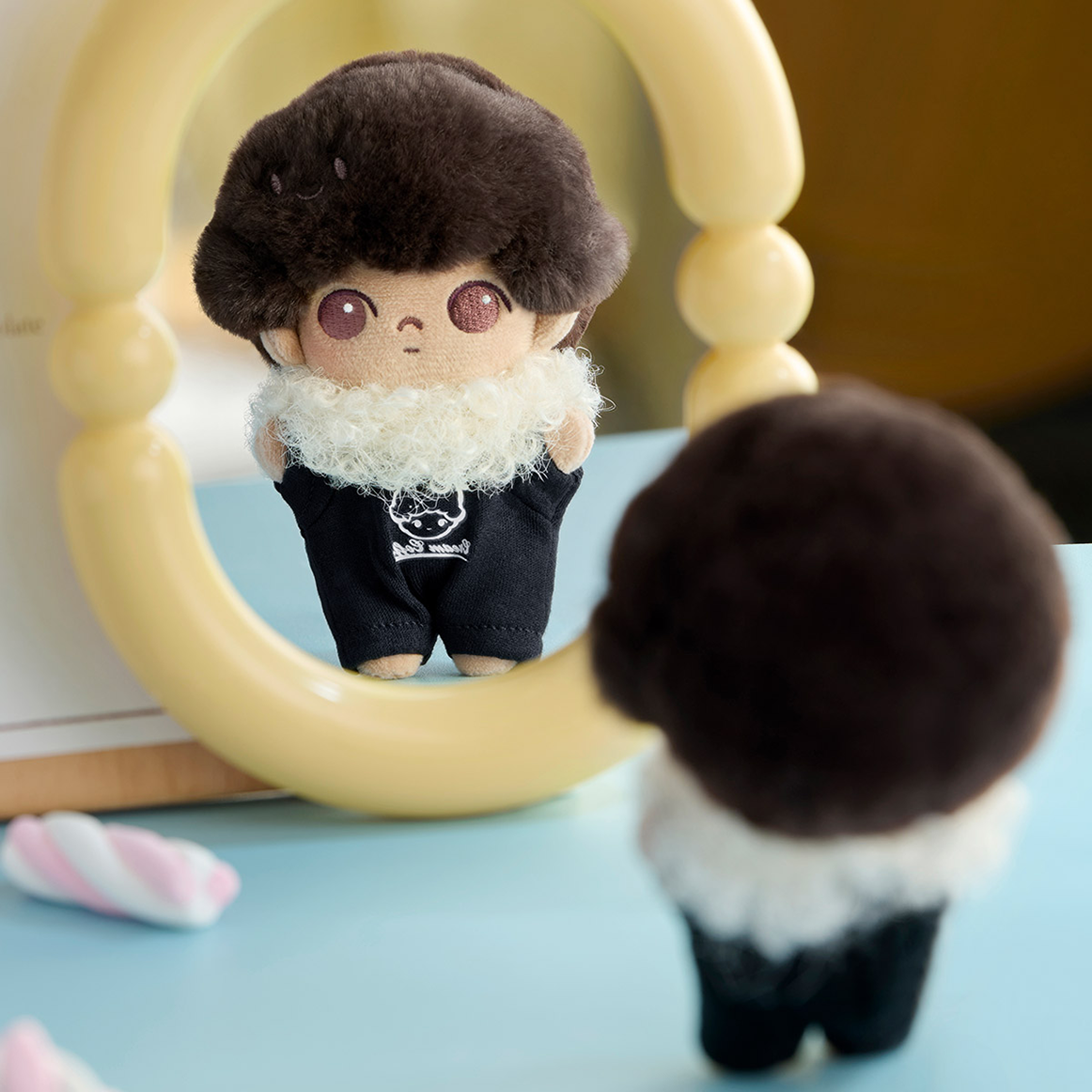 DIMO CRUSH ON COFFEE SOFT FACED PLUSH KEYCHAIN SERIES / POPMART