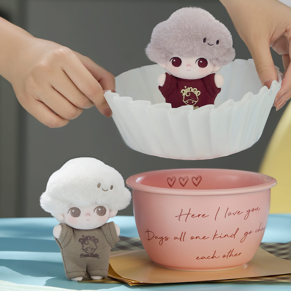 DIMO CRUSH ON COFFEE SOFT FACED PLUSH KEYCHAIN SERIES / POPMART