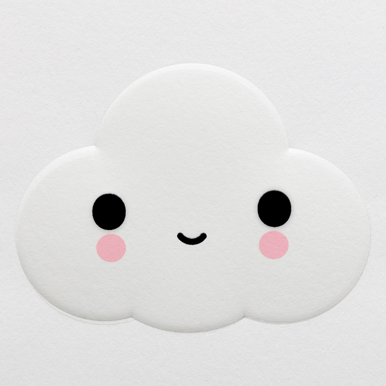 FRIENDSWITHYOU - LITTLE CLOUD EMBOSSED / FINE ART PRINT