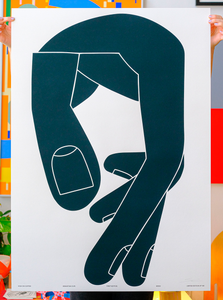 SEBASTIAN CURI  FINE ART PRINT - HIGH ON COFFEE / LIMITED EDITION
