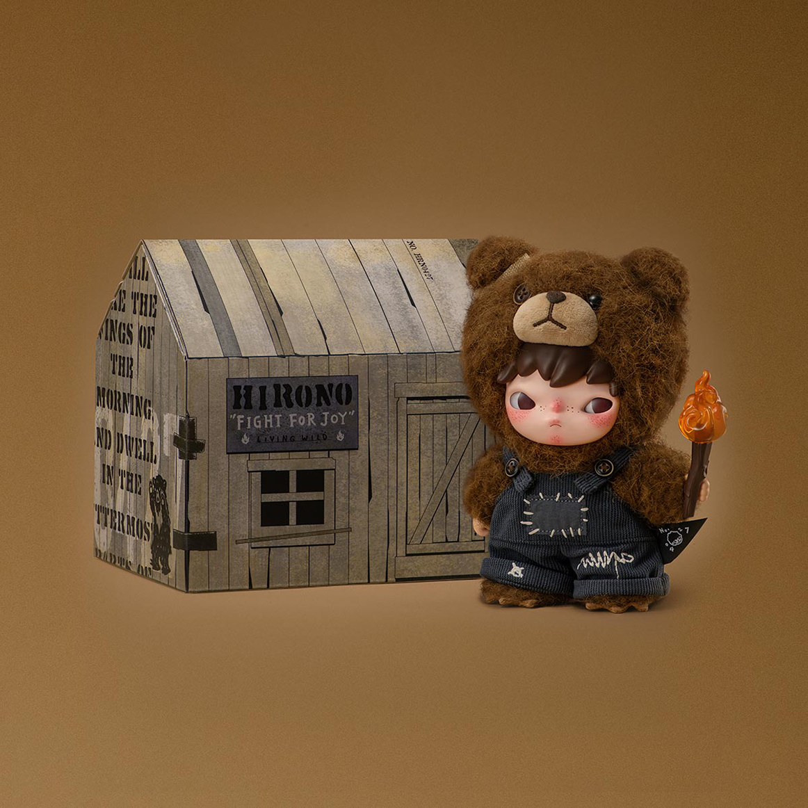 HIRONO - LIVING WILD-FIGHT FOR JOY PLUSH / POPMART