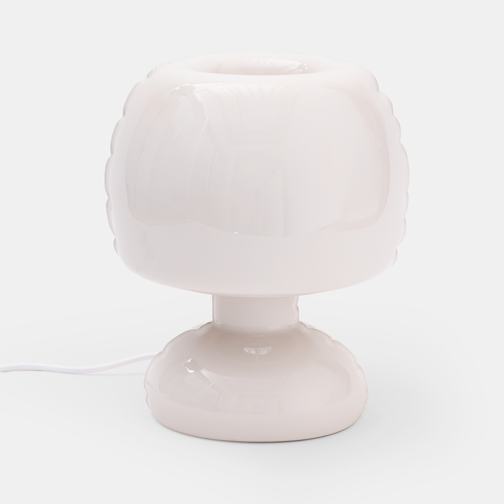 FREDDY Table Lamp – White Limited Edition Ceramic Lamp / Home Studyo