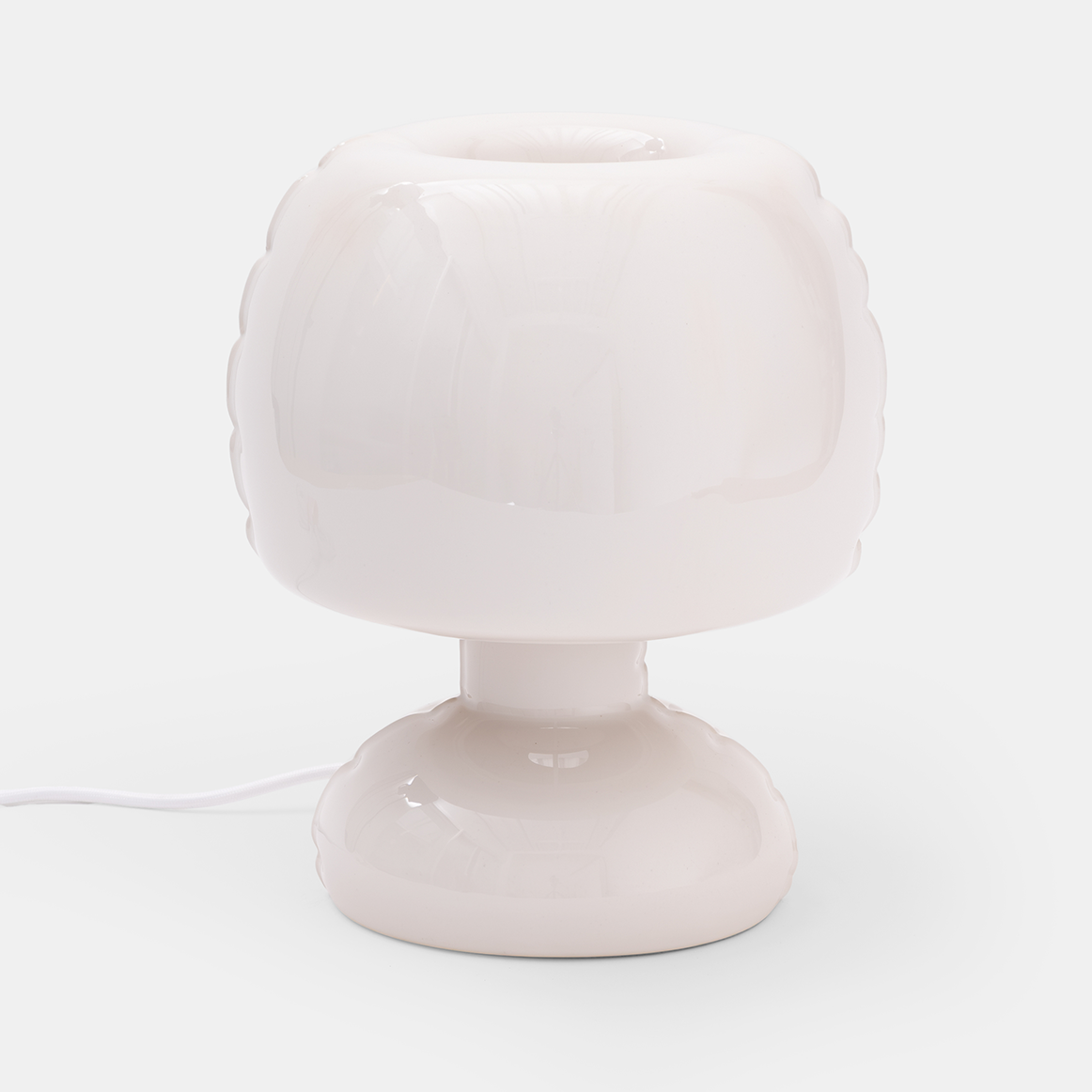 FREDDY Table Lamp – White Limited Edition Ceramic Lamp / Home Studyo