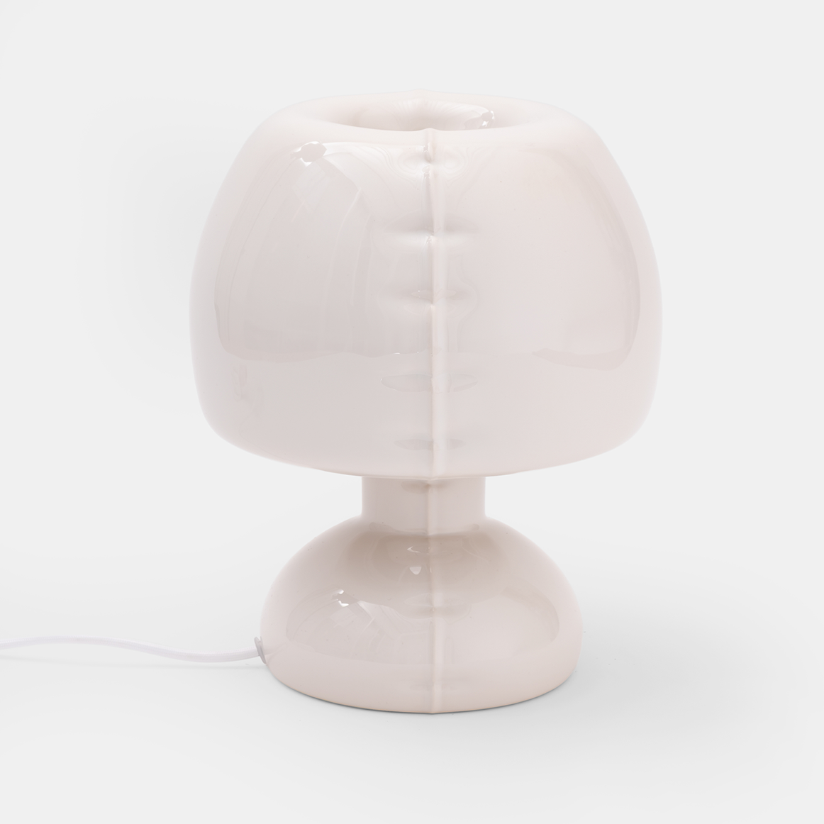 FREDDY Table Lamp – White Limited Edition Ceramic Lamp / Home Studyo