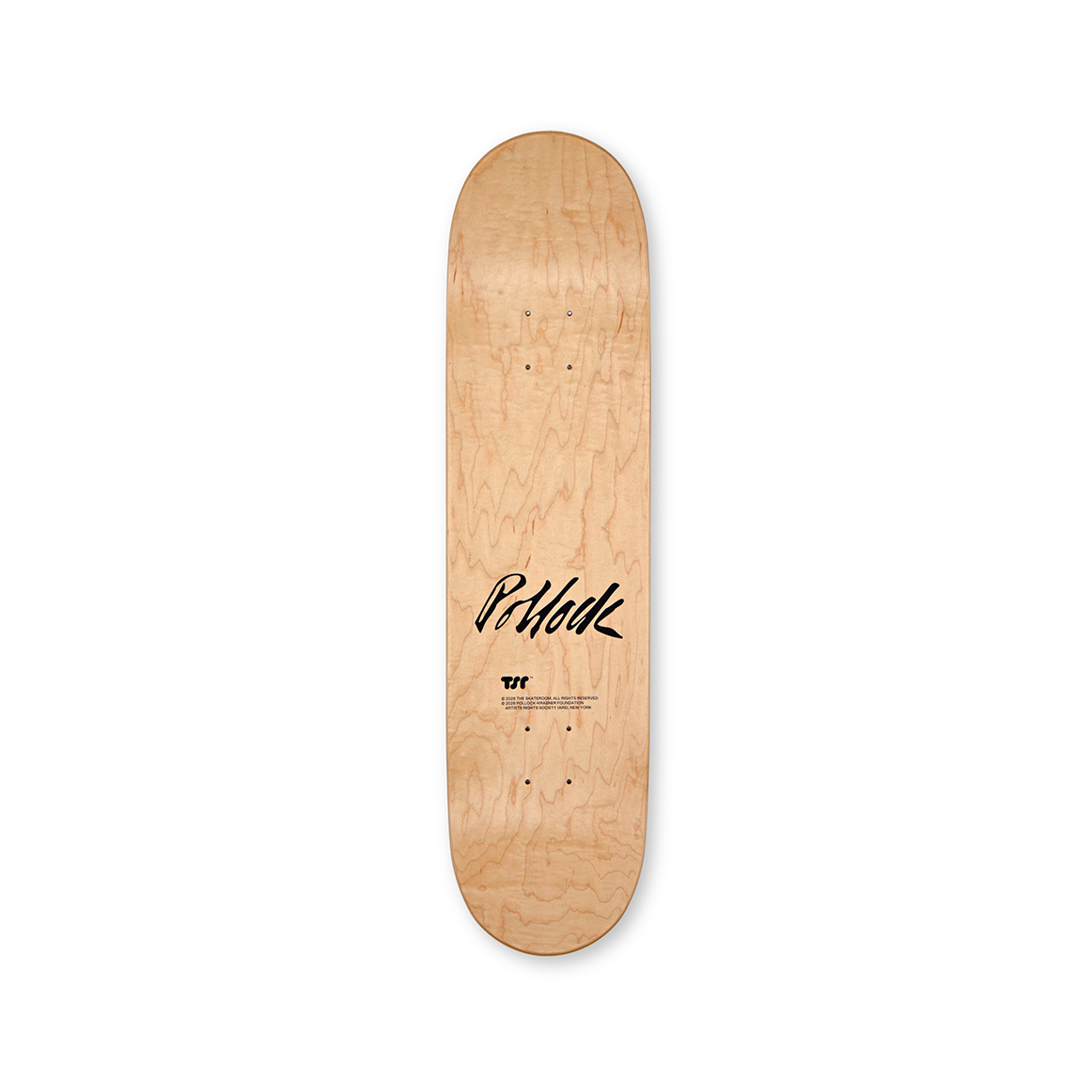 JACKSON POLLOCK / FULL FATHOM FIVE – Limited Edition Skate Deck Art