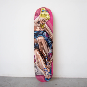 JEFF KOONS X SKATERROOM - BALLERINA / SIGNED LIMITED DECK