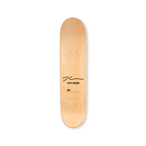 JEFF KOONS X SKATERROOM - BALLERINA / SIGNED LIMITED DECK