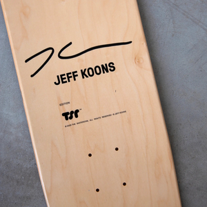 JEFF KOONS X SKATERROOM - BALLERINA / SIGNED LIMITED DECK