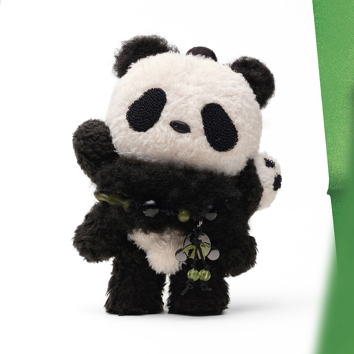 SKULLPANDA Lazy Panda Keychain – Limited Edition Plush & Vinyl Collectible