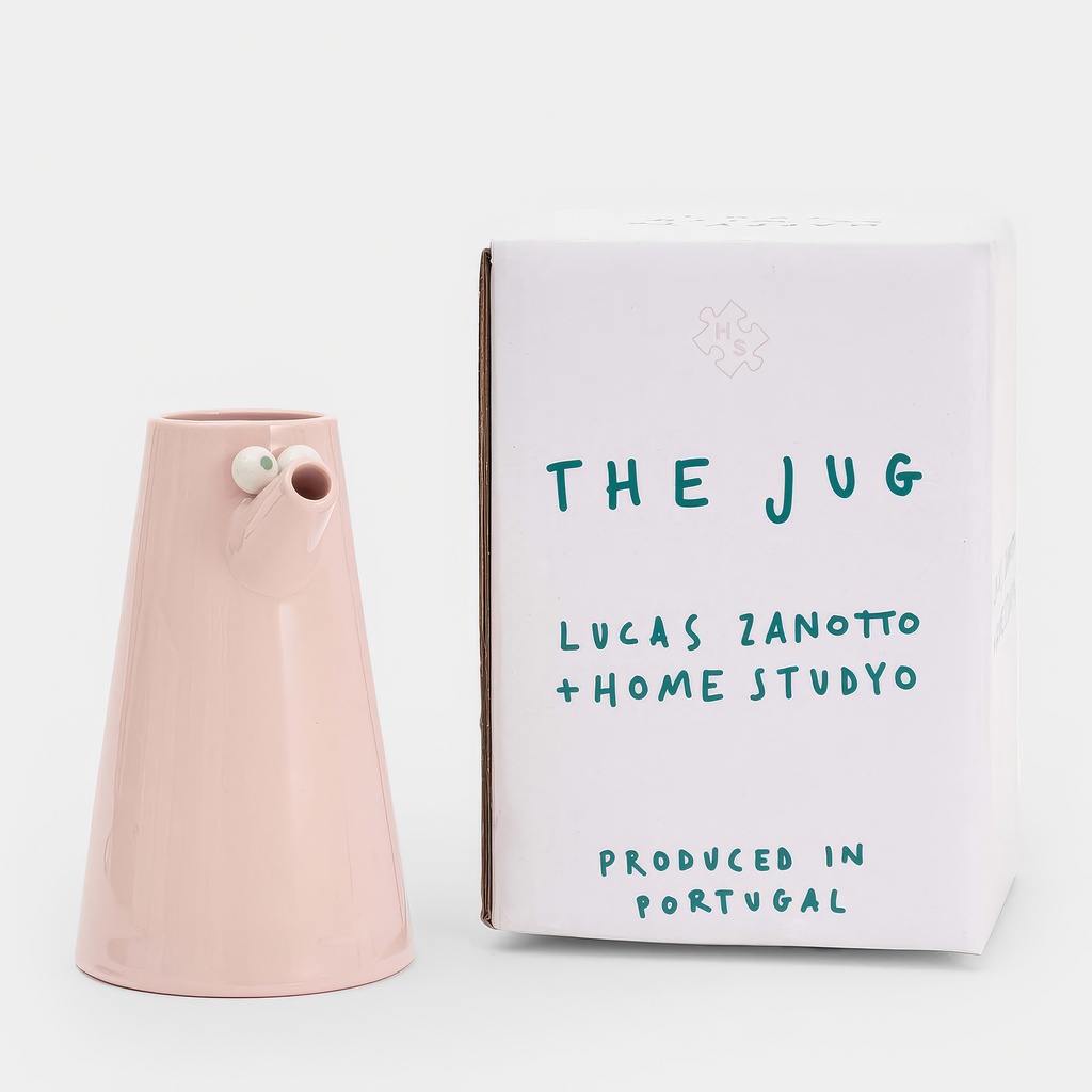 Home Studyo x Lucas Zanotto Jug – Pink Limited Edition Ceramic