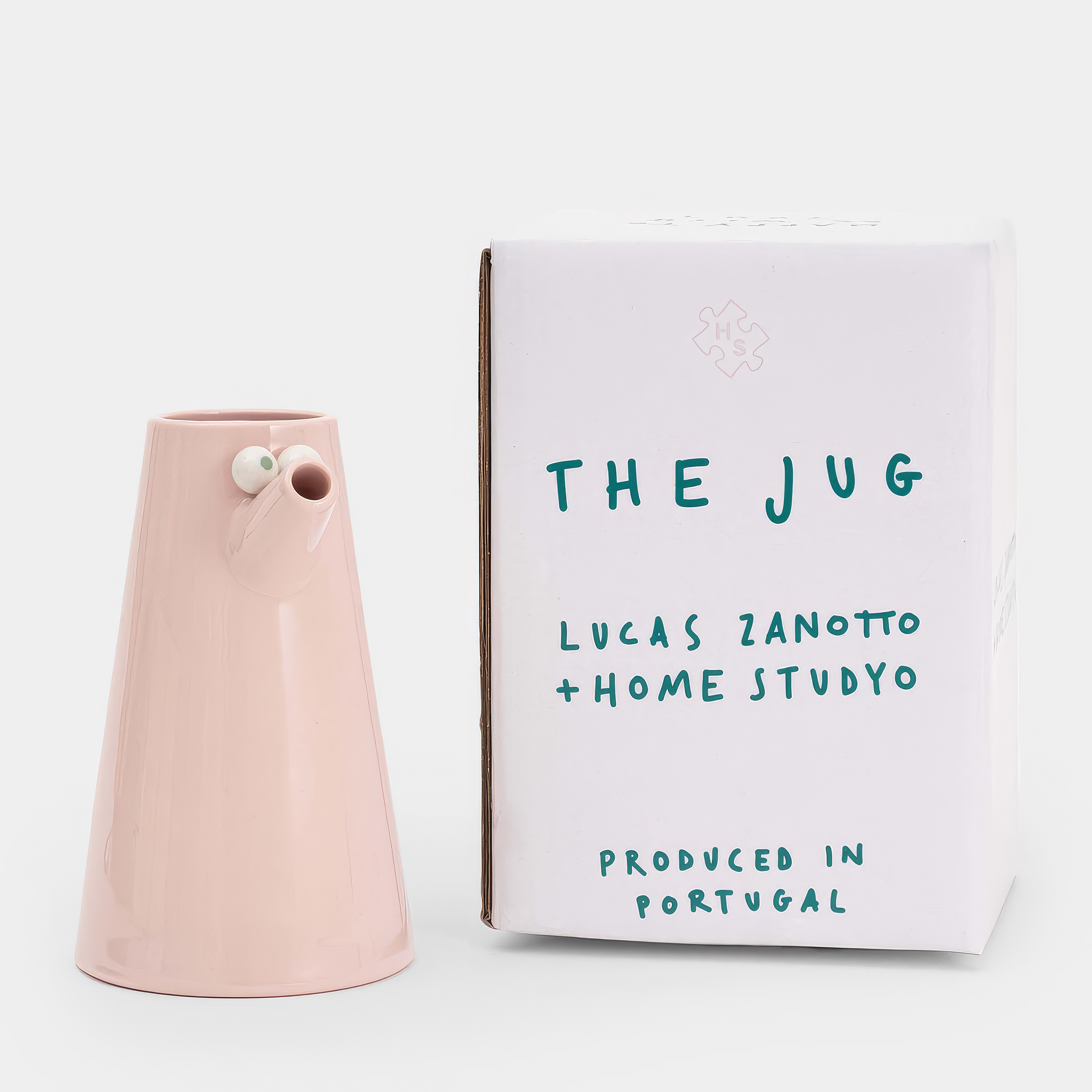 Home Studyo x Lucas Zanotto Jug – Pink Limited Edition Ceramic