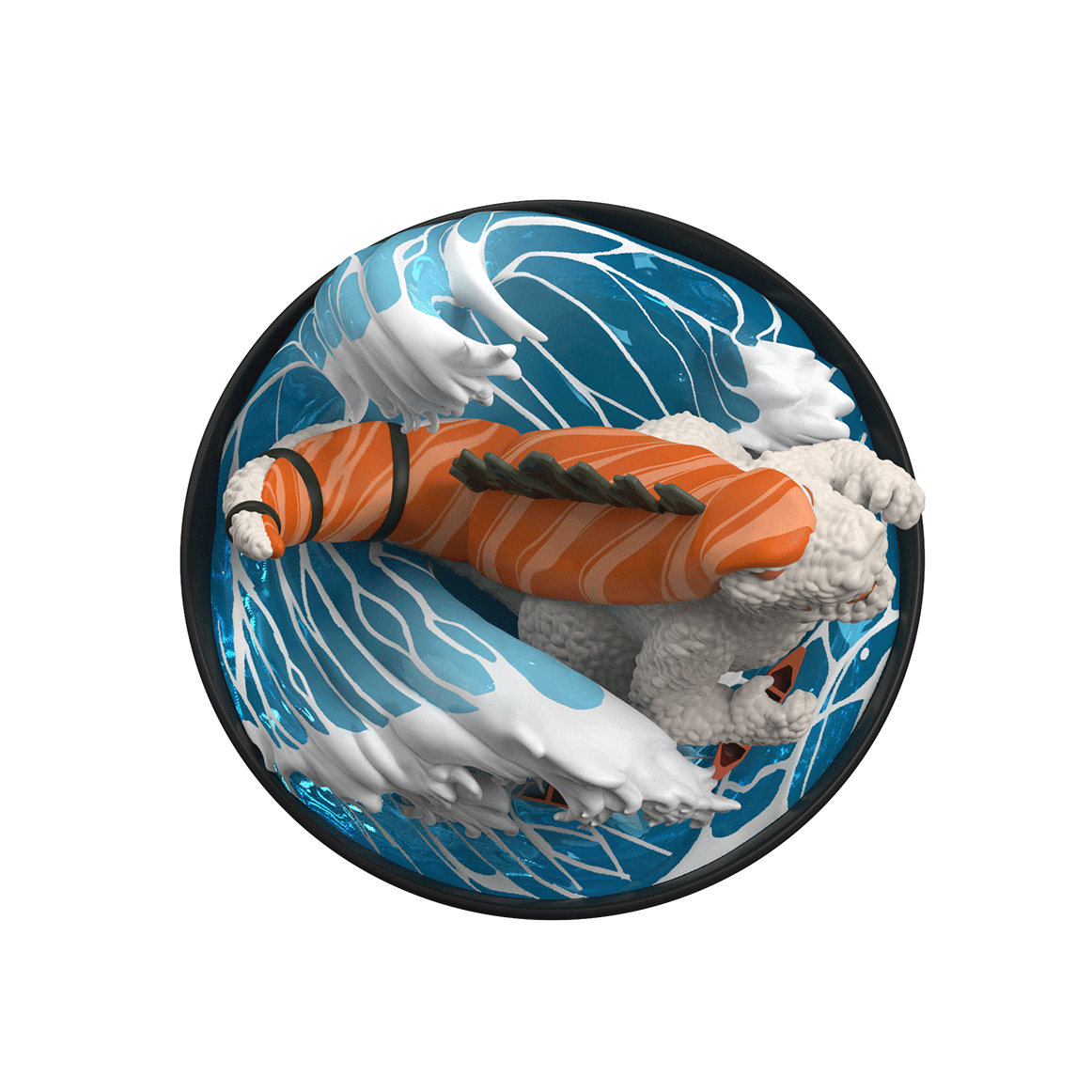 SUSHIZILLA - ILUSTRATA/ Mighty Jaxx