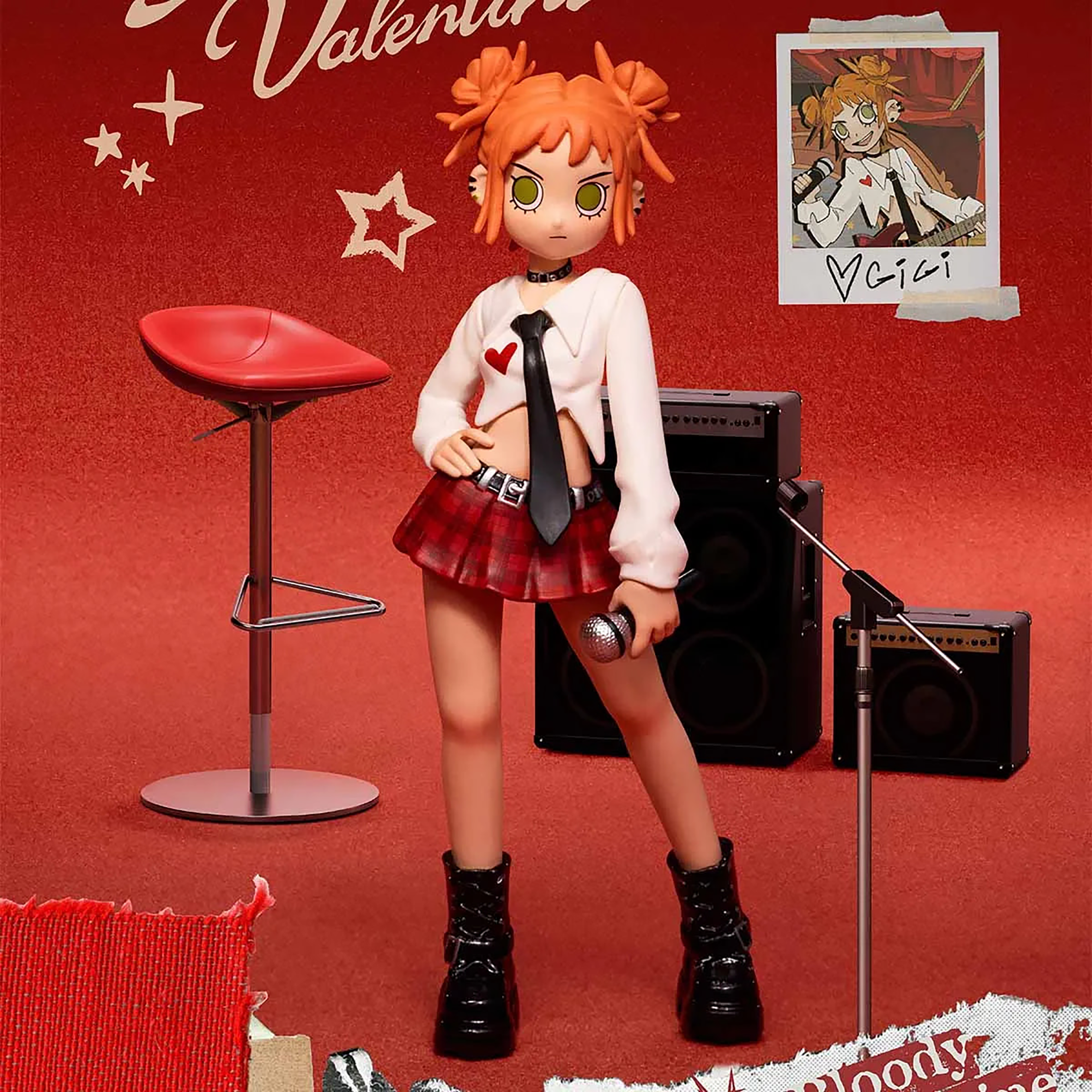 PEACH RIOT- BLOODY VALENTINE FIGURES / POPMART