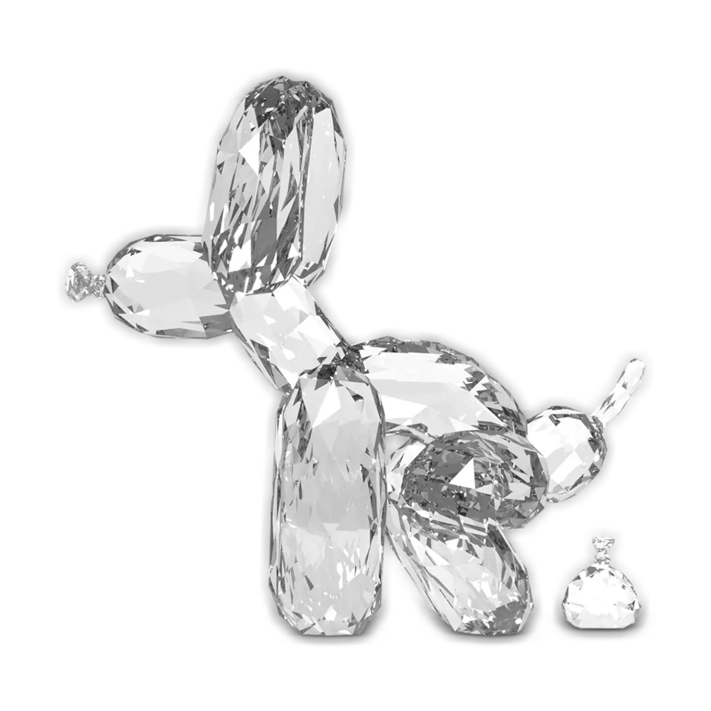 Whatshisname Fine Art Crystal – Transparent Collectible 20CM