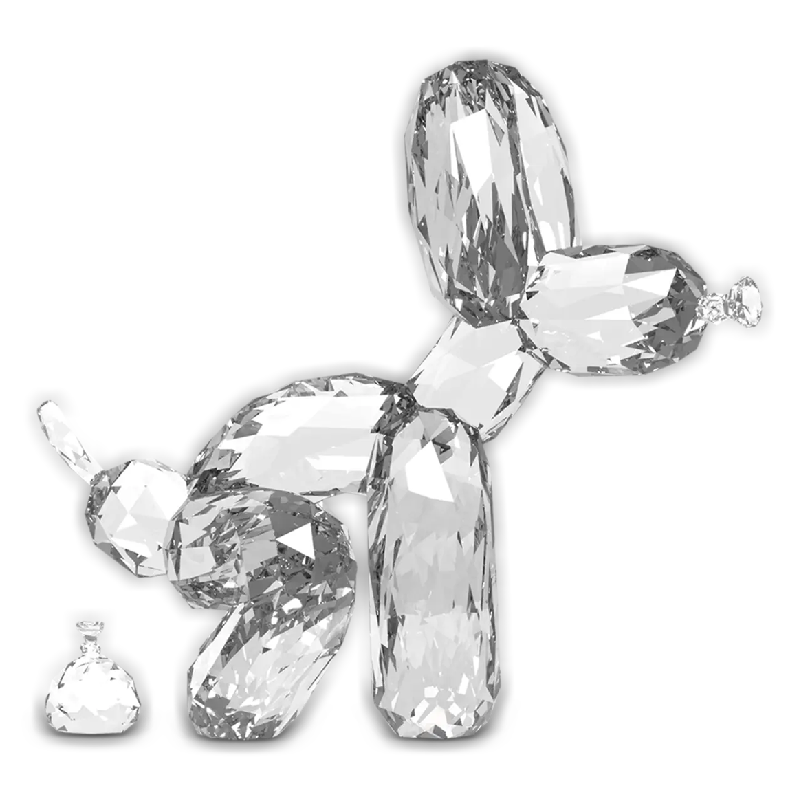 Whatshisname Fine Art Crystal – Transparent Collectible 20CM