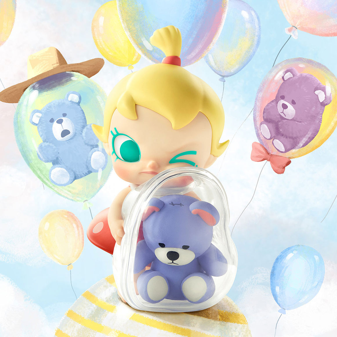 BABY MOLLY MY HUGGABLE DISCOVERY SERIES / POPMART