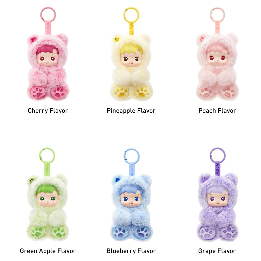 HACIPUPU - GUMMY BEAR VINYL PLUSH PENDANT SERIES / POPMART